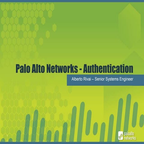 Palo Alto Networks authentication
