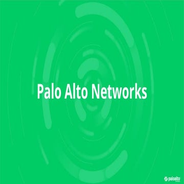 Palo Alto Networks Juniper CheckPoint.pptx