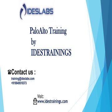 PaloAlto Training pdf