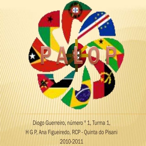 Países Africanos de Língua Oficial Portuguesa | PPT