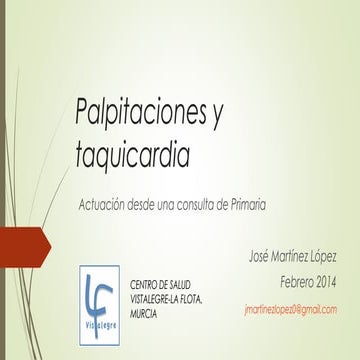 Palpitaciones y taquicardia