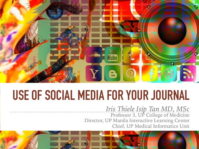 Use of Social Media for your Journal