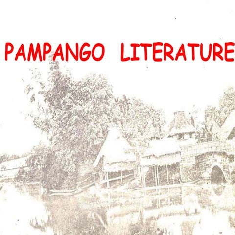 Pampango Literature