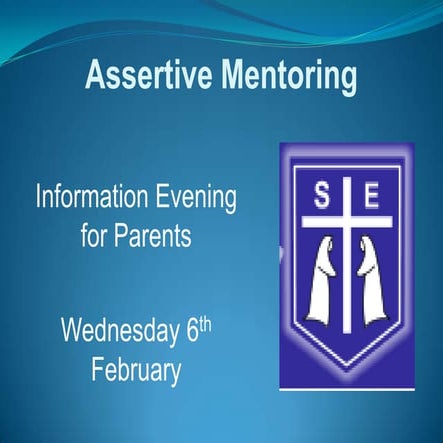 Pam parents presentation st elizabeth's 2