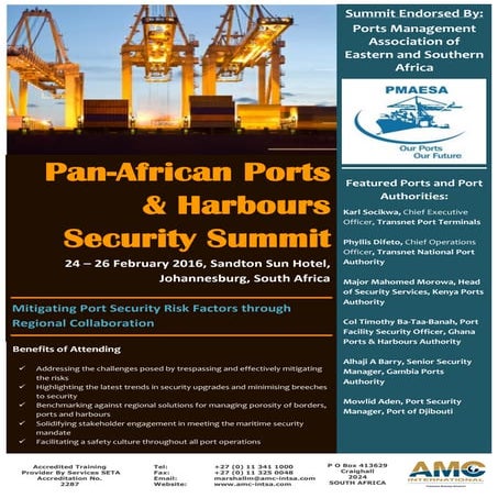 An Integrated Security System Optimises Global Port Security | PDF