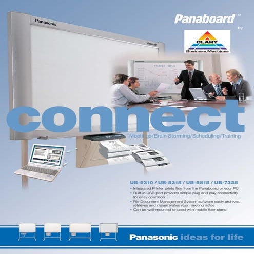Panaboard UB Series Spec Sheet | PDF