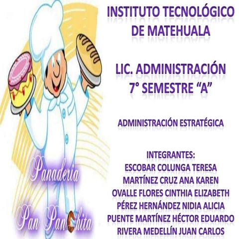 MatriceS Panaderia panchita