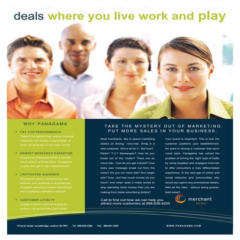Panagama 1 Page Overview   Merchants