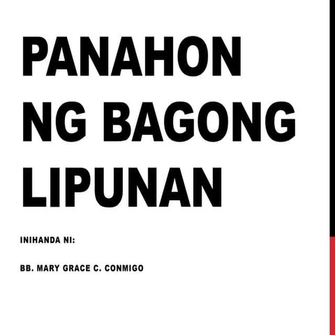 Panahon ng bagong lipunan