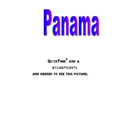 Panama powerpoint