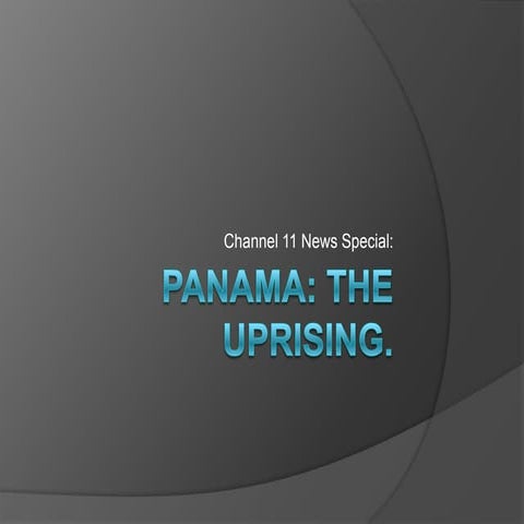 Panama presentation.