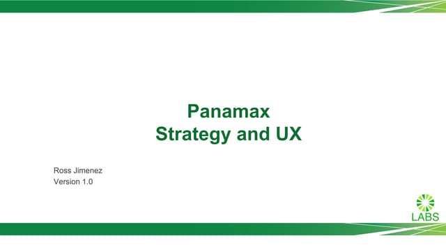 Panamax Strategy v1.2