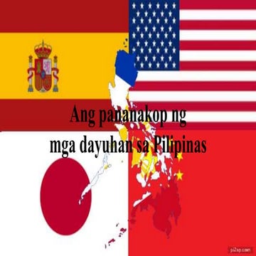 Ang pananakop ng mga dayuhan sa Pilipinas