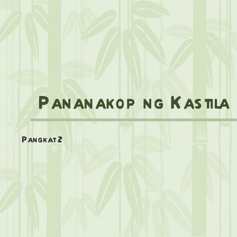 Pananakop ng kastila