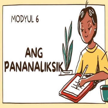 Fil 33 Paggawa ng Riserts/Filipino Research/Term Paper | PPTX