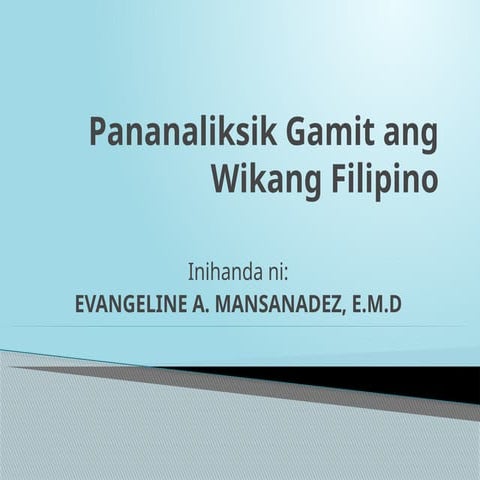 Fil 33 Paggawa ng Riserts/Filipino Research/Term Paper | PPTX