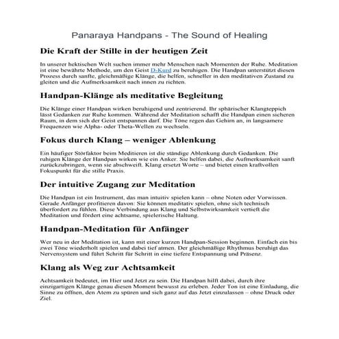 Panaraya Handpans - The Sound of Healing.pdf