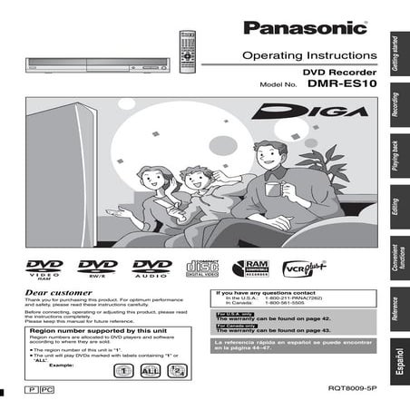 PANASONIC ES10-DMR