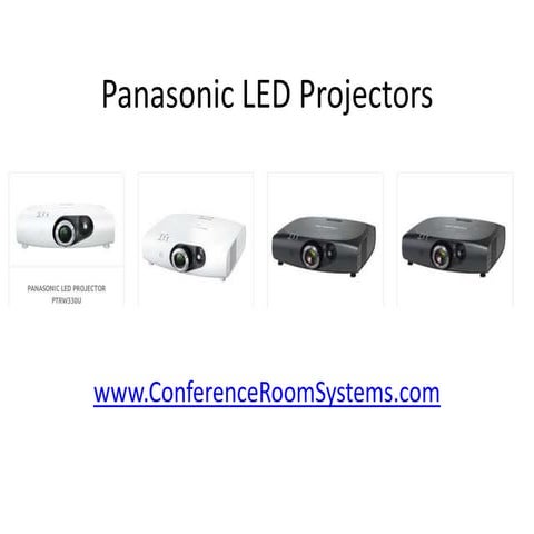 Panasonic LED Projectors 2014