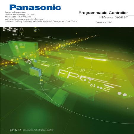 Panasonic plc fp series
