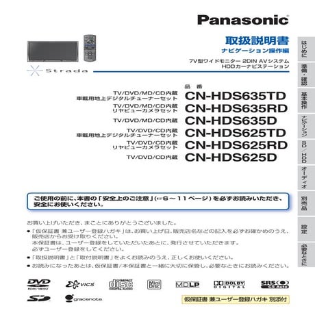 Panasonic Radio Manual