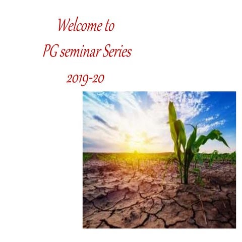 Impact of climate change on fruit crops:Panchaal B