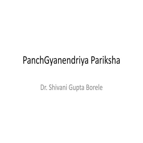 Panchagyanendriya pariksha SGB.pptx