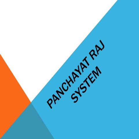 Panchayat System in India