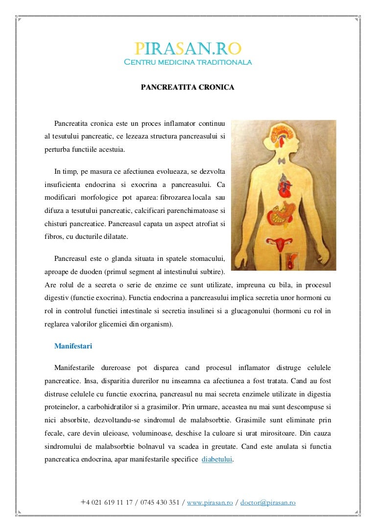 pierderea în greutate provoacă pancreatită