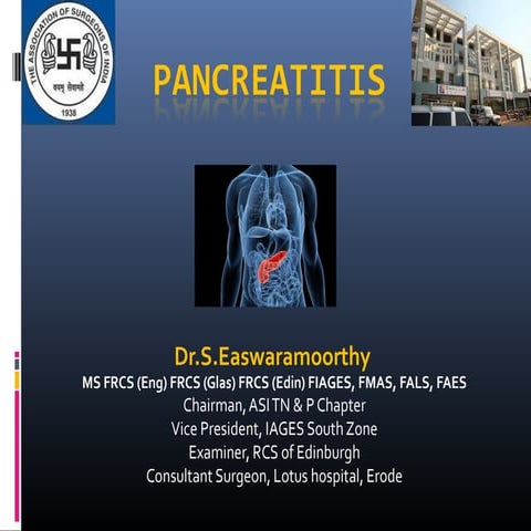 Pancreatitis