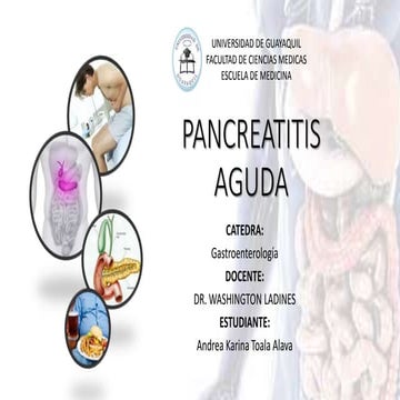 Pancreatitis aguda