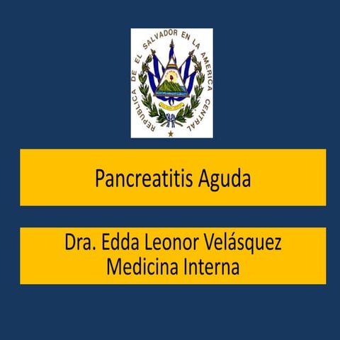 Pancreatitis aguda 