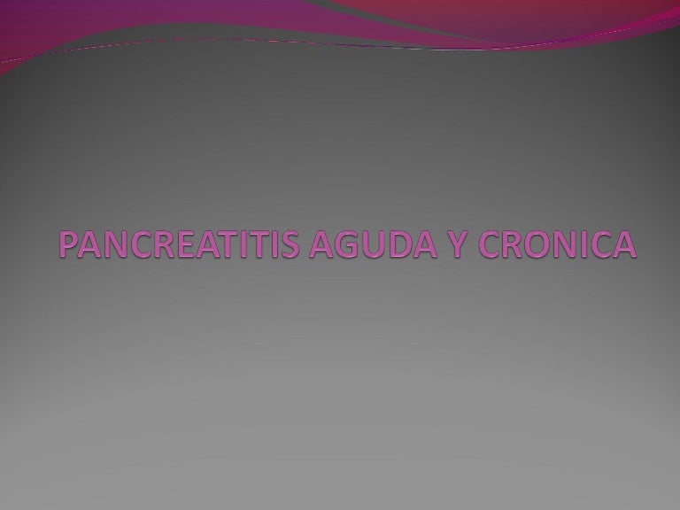 pancreatitis edematosa y diabetes