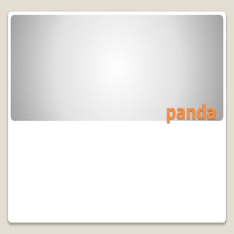 Panda | PPTX