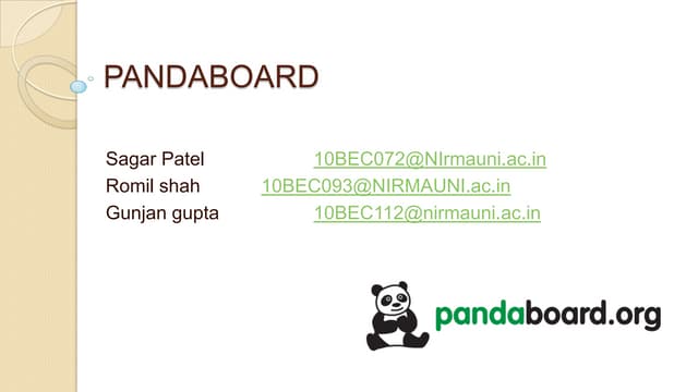 Pandaboard