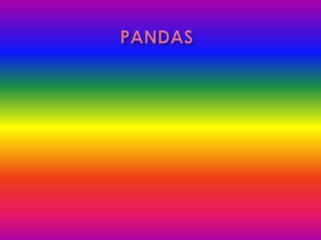 Panda powerpoint