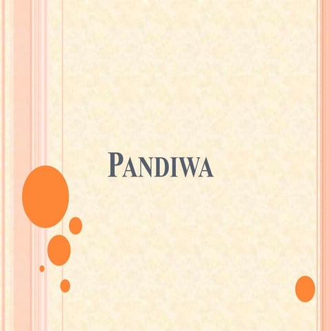 Pandiwa