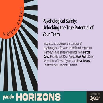 Psychological Safety Playbook