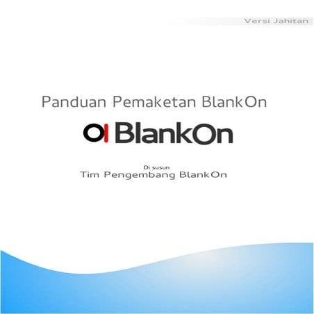 Panduan pemaketan-blank on