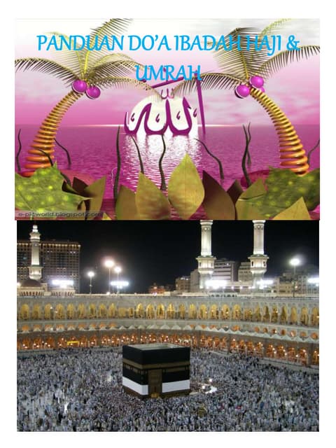 PANDUAN DO'A IBADAH HAJI & UMRAH
