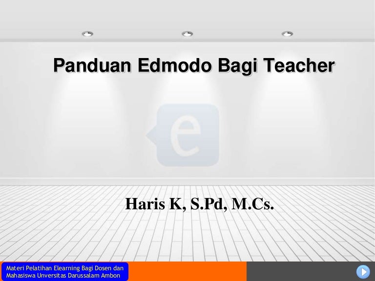 Panduan Edmodo Bagi Guru