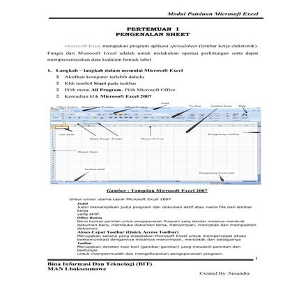 Panduan excel 2007 (1)