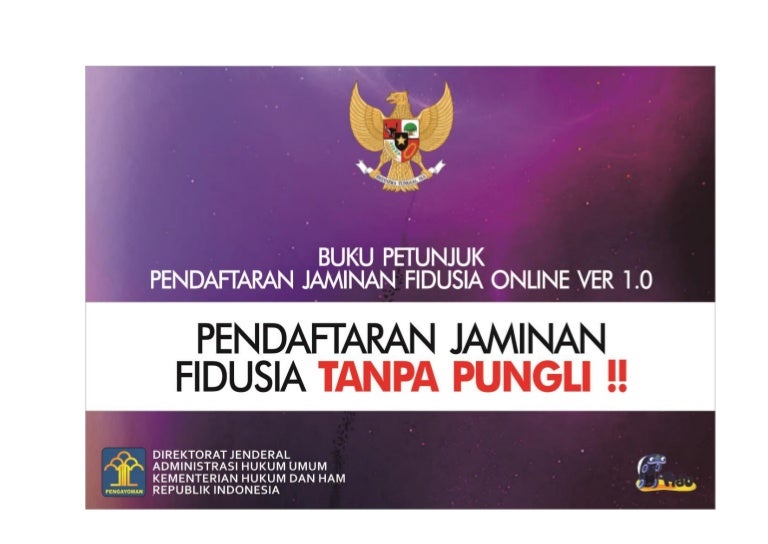 Panduan Fidusia Online Ver 1