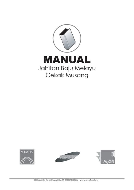 Pengubahsuaian Pola Pakaian 1