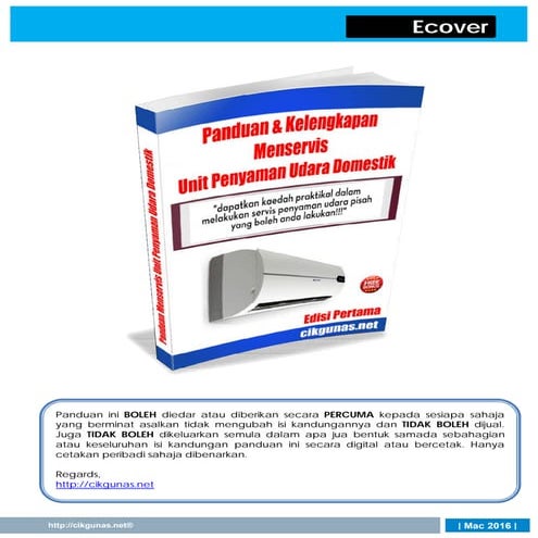 Panduan Menservis Unit Pisah 