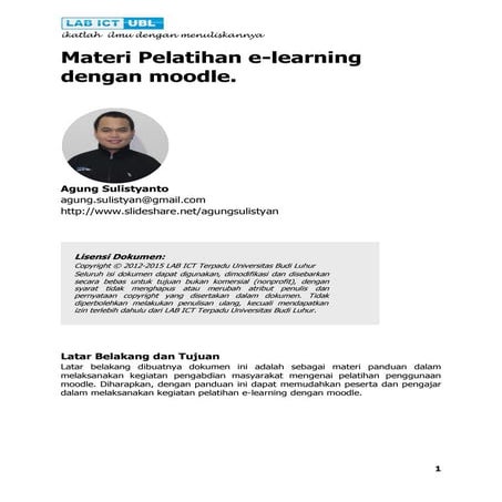Panduan moodle