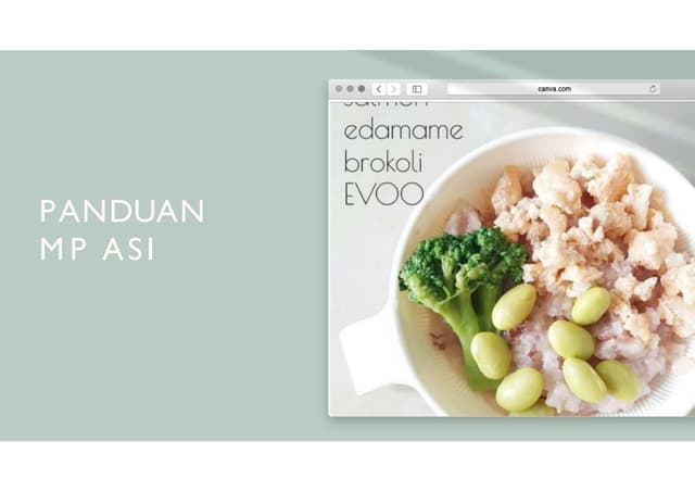 PANDUAN MP ASI UNTUK BAYI DAN BALITA AGAR MENCEGAH STUNTING | PPTX