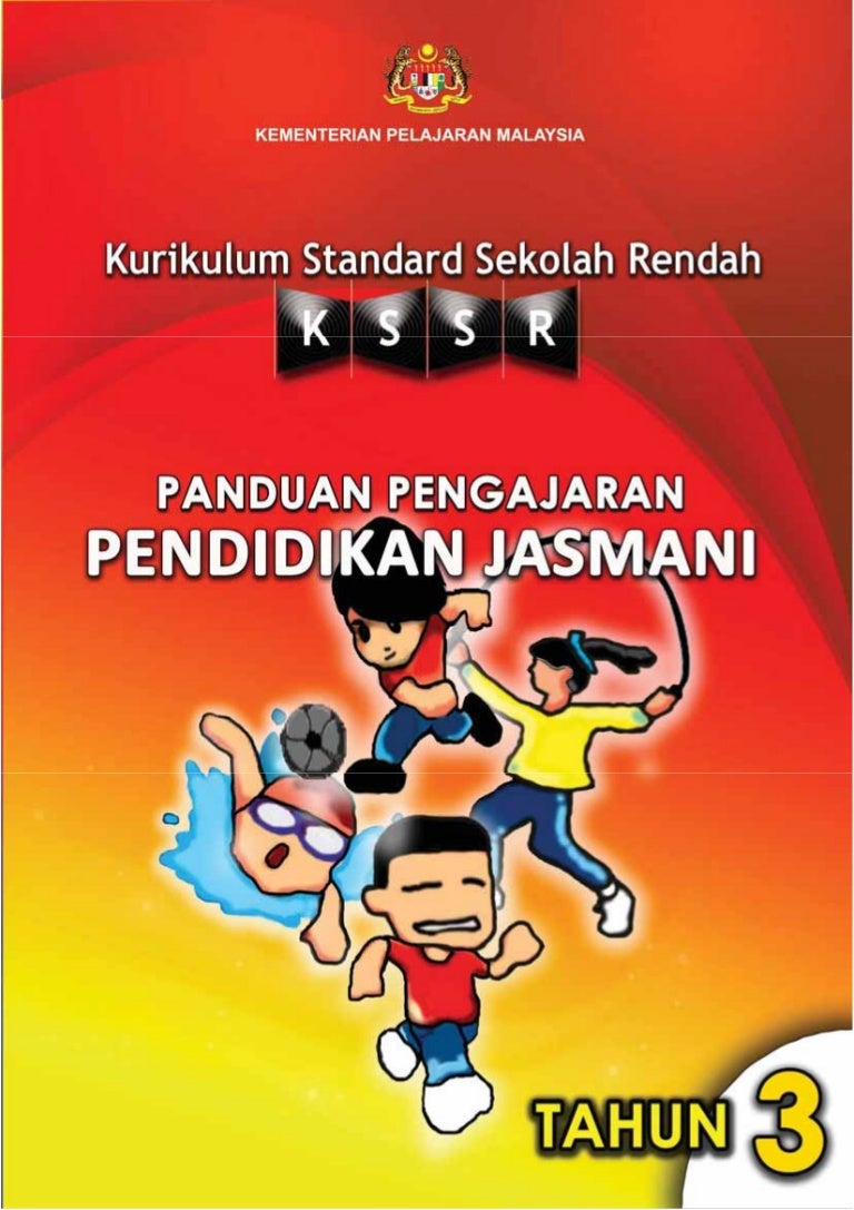 Buku teks pendidikan jasmani tahun 3