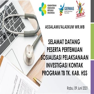 SOSIALISASI PELAKSANAAN INVESTIGASI KONTAK TB.pptx