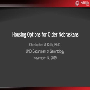 Panel #1: Demographic and Economic Considerations for Future Housing Needs